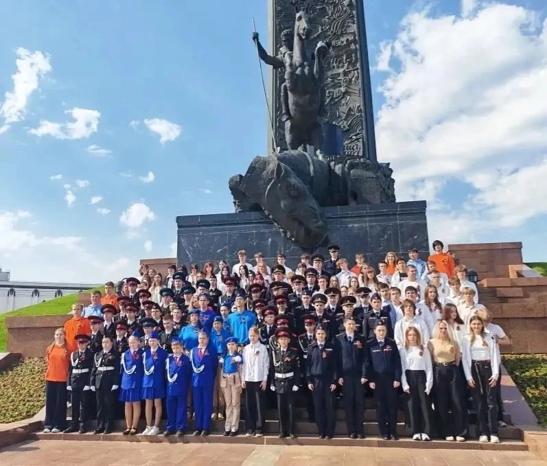 🌟В преддверии Дня Победы кадеты нашей школы приняли участие в торжественном городском мероприятии, о