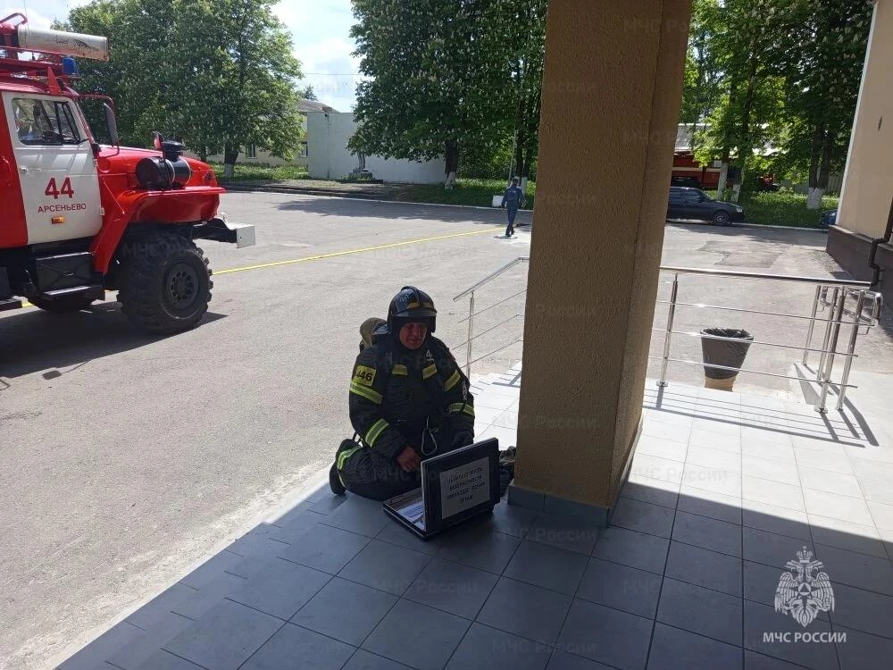 🔥В доме культуры Арсеньевского района прошли пожарно-тактические учения  Пожарно-тактические учения 