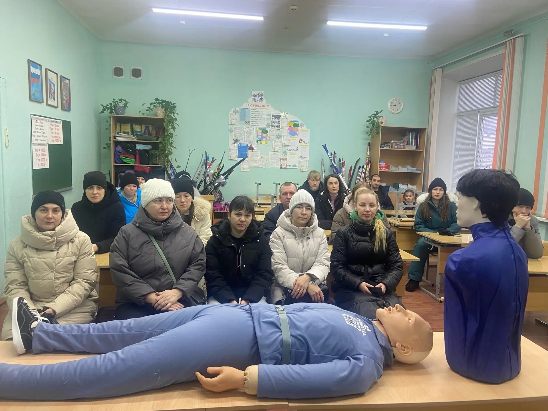 «Организация массового обучения населения по оказанию первой помощи продолжается»⛑️   💫 В рамках реа