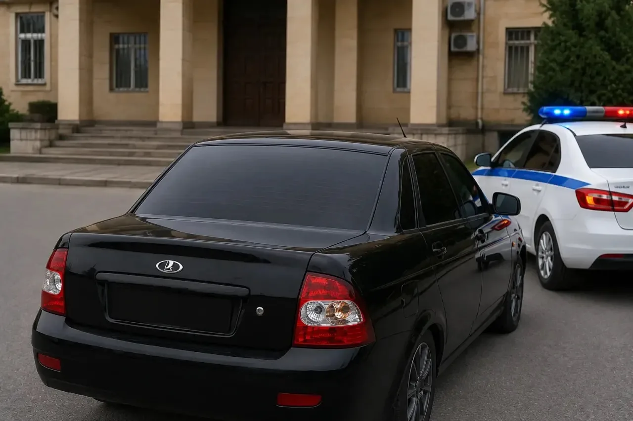 ❗️ Житель Дербента проведет 3 суток под арестом за повторную езду с тонированными стеклами. 

В мае 