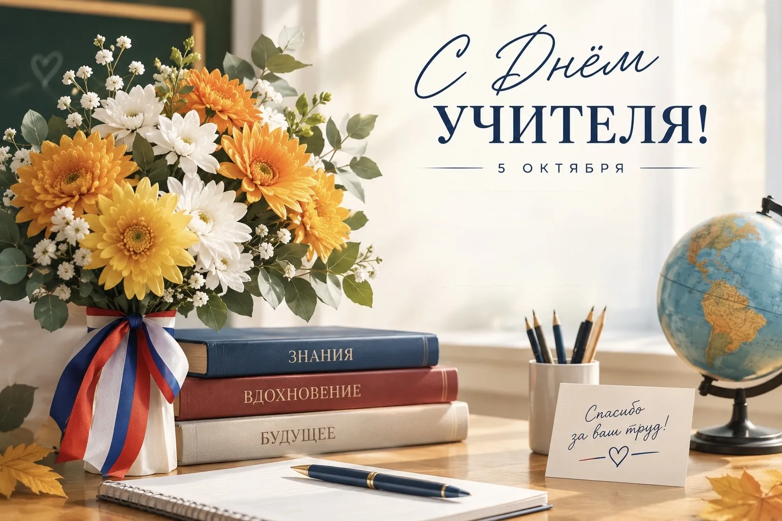 Поздравляем с Днем учителя!