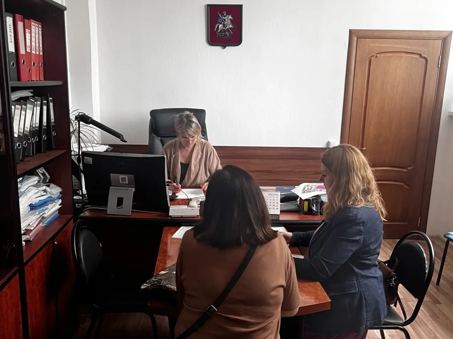 Прием населения прошел в управе Ясенево