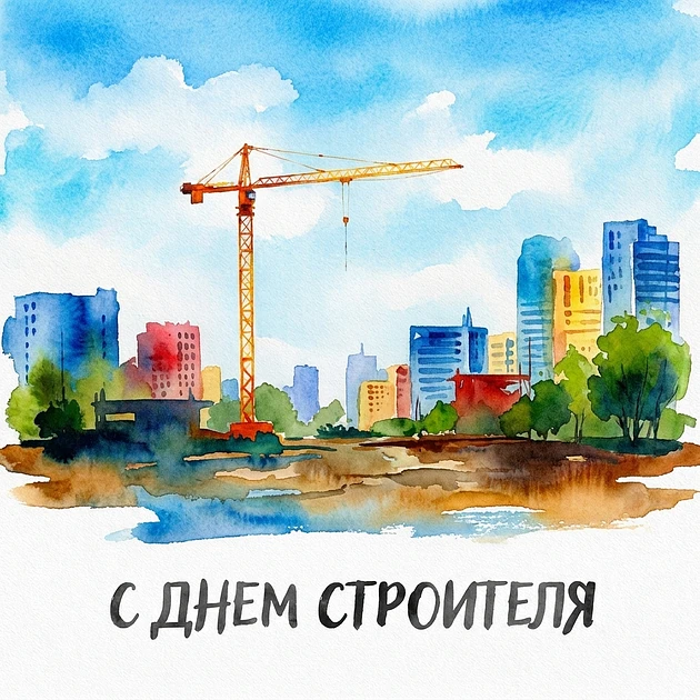 🎉 С Днём строителя! 🎉