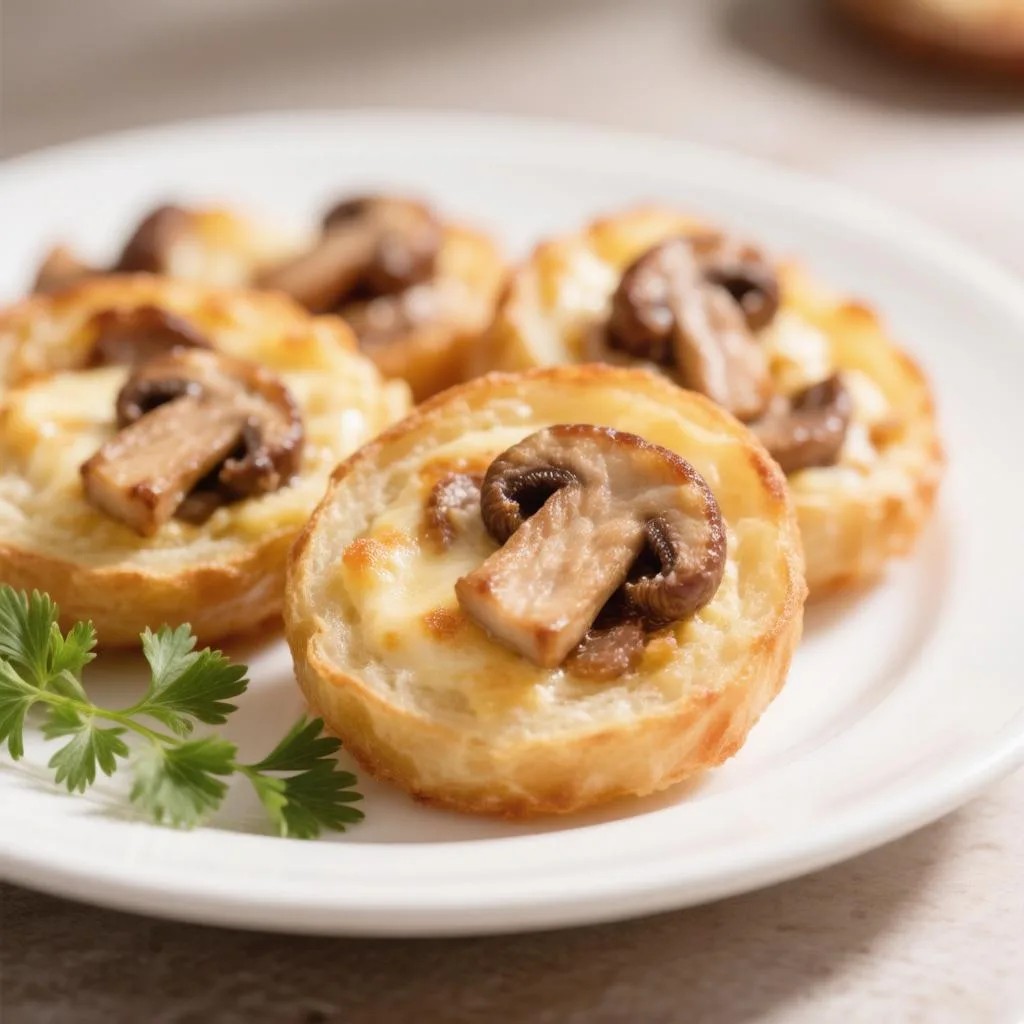 Картошка с лисичками в аэрогриле