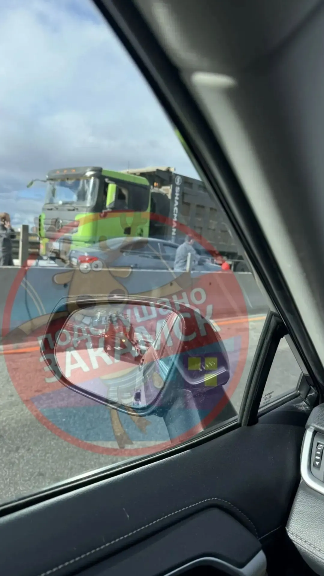 🛑🛑Красавинским мостом из Закамска встал намертво😱