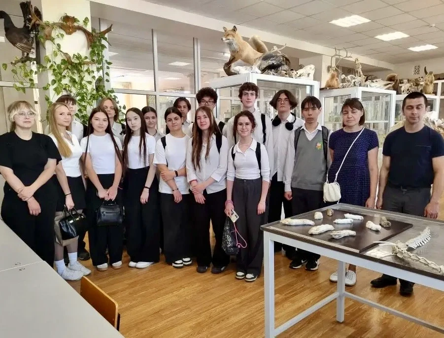 🌾Сегодня ученики 10В класса посетили Башкирский государственный аграрный университет (БГАУ).  Ребята