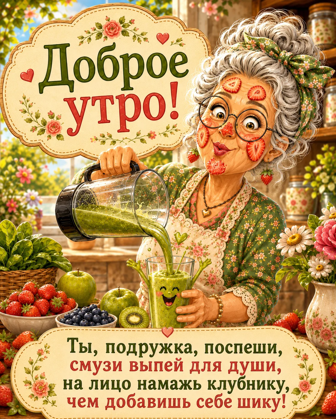 Доброе утро! 🌿 Пусть день будет лёгким, добрым и с хорошим настроением 😊

🌿 Сад, дом и уют