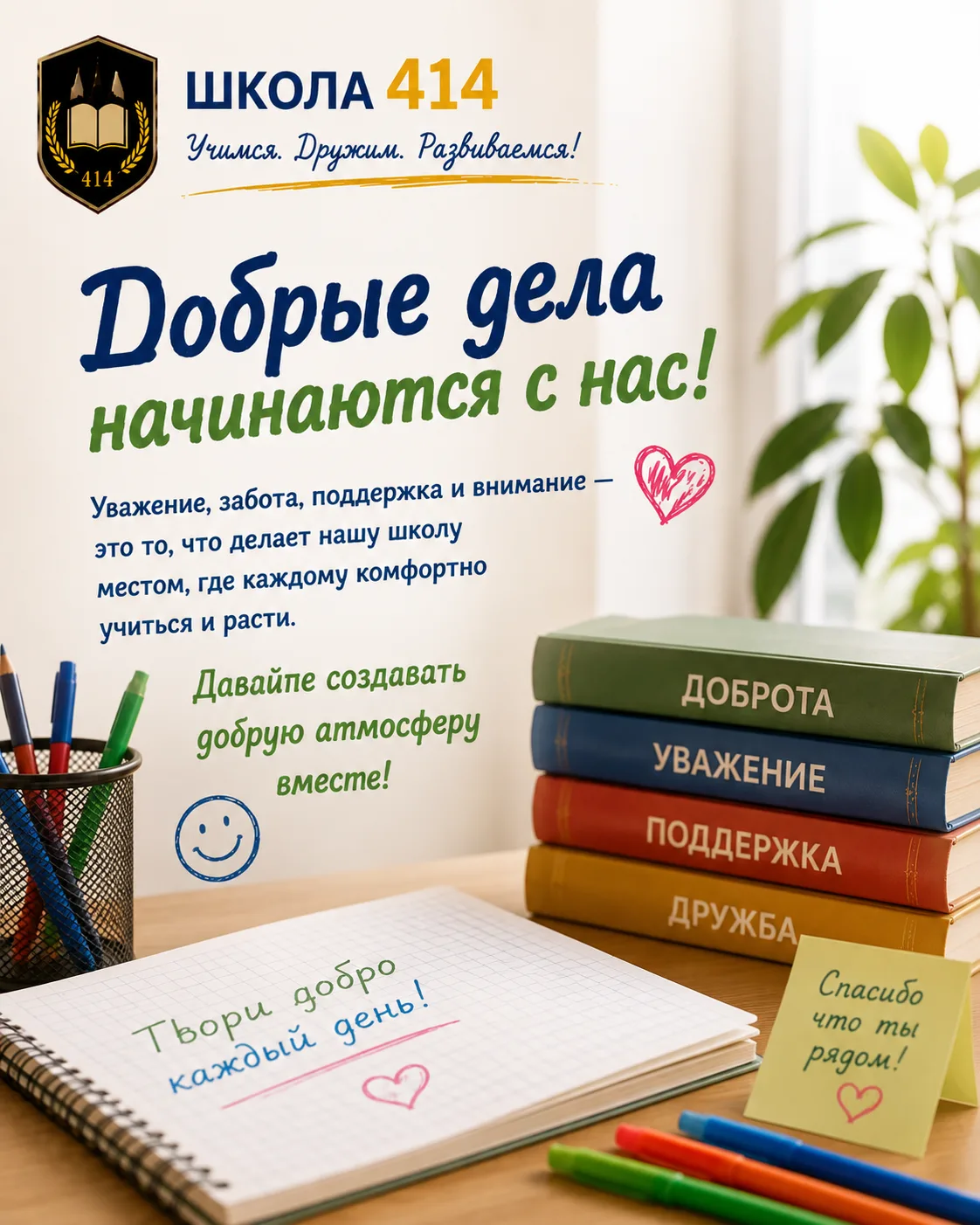 ❤️ Добрые дела начинаются с нас