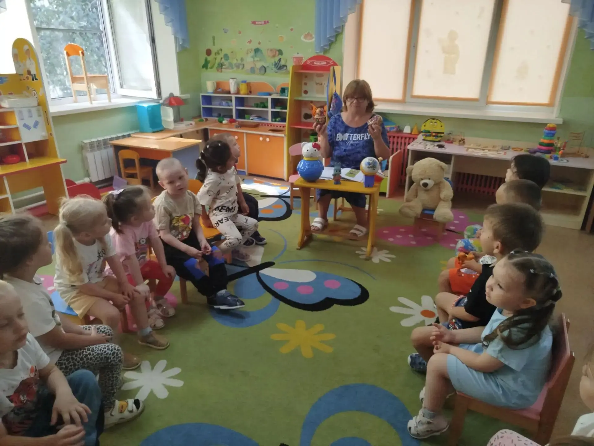 ⛵В группе "Алые паруса" день любимых игр, провели беседу, отгадывали загадки.