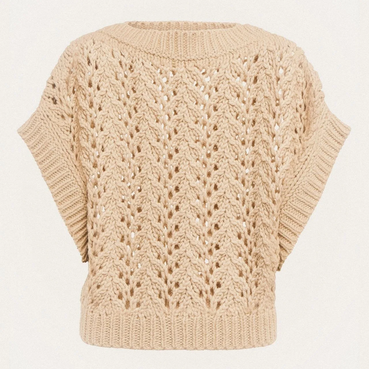 🧵 Узор, который подойдёт и для джемпера и для безрукавки.