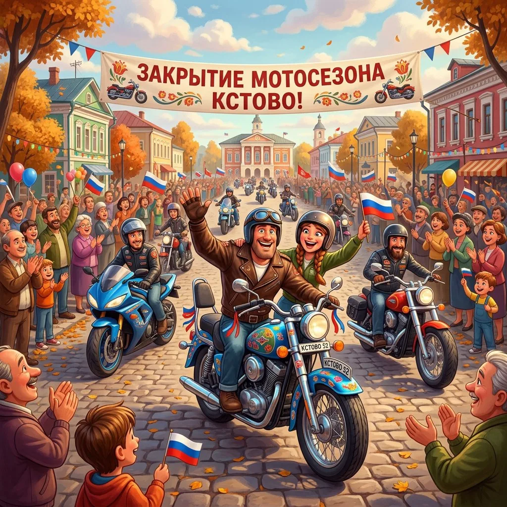 🏍️ В Кстово готовятся красиво закрыть мотосезон!