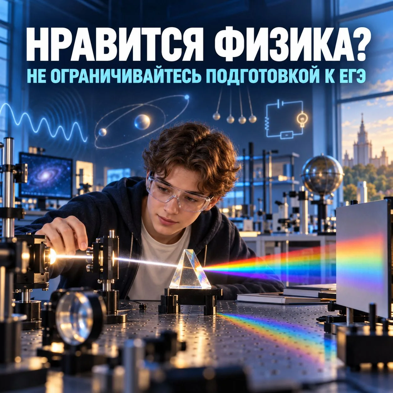 ⚛️ НРАВИТСЯ ФИЗИКА? НЕ ОГРАНИЧИВАЙТЕСЬ ПОДГОТОВКОЙ К ЕГЭ