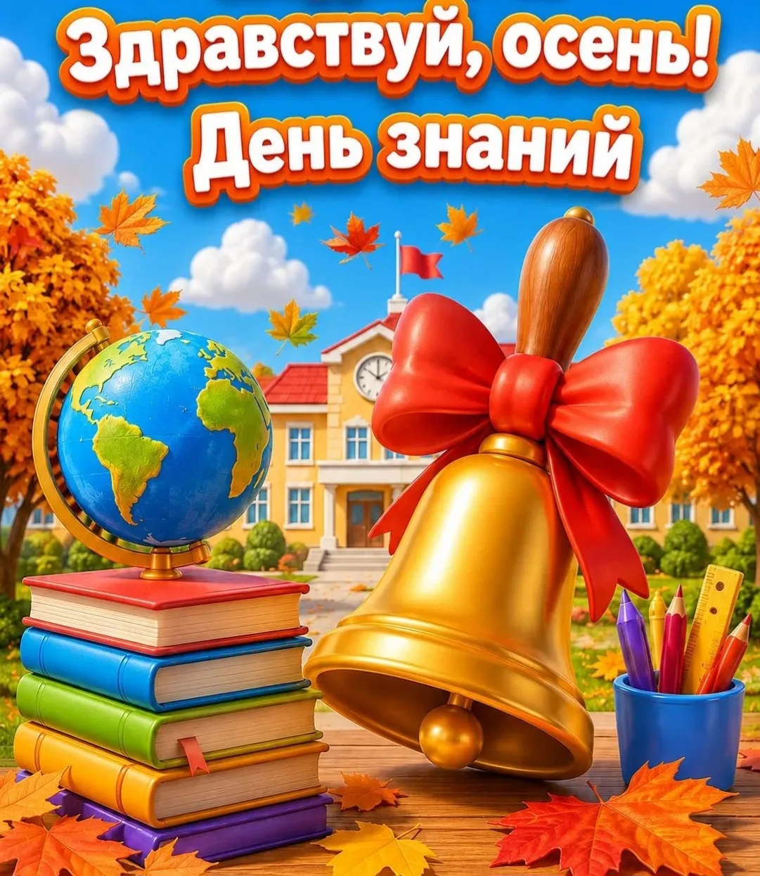 Дорогие коллеги, уважаемые родители !Поздравляем  с днем знаний! С началом нового учебн...