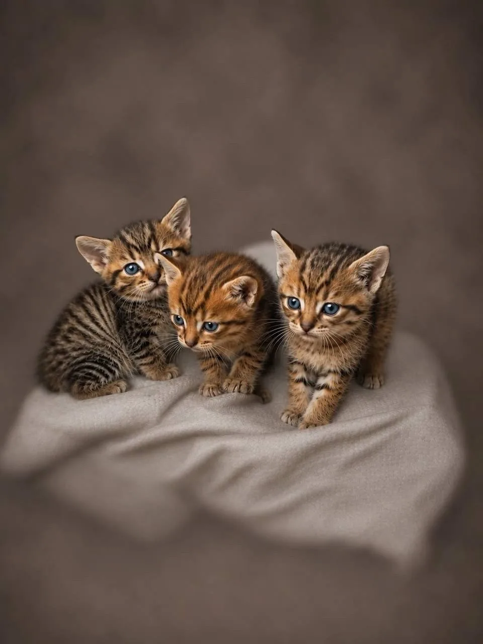Котята от отличной кошки мышеловки. Маленькие да удаленькие. Кушают сами, когда едят мя...