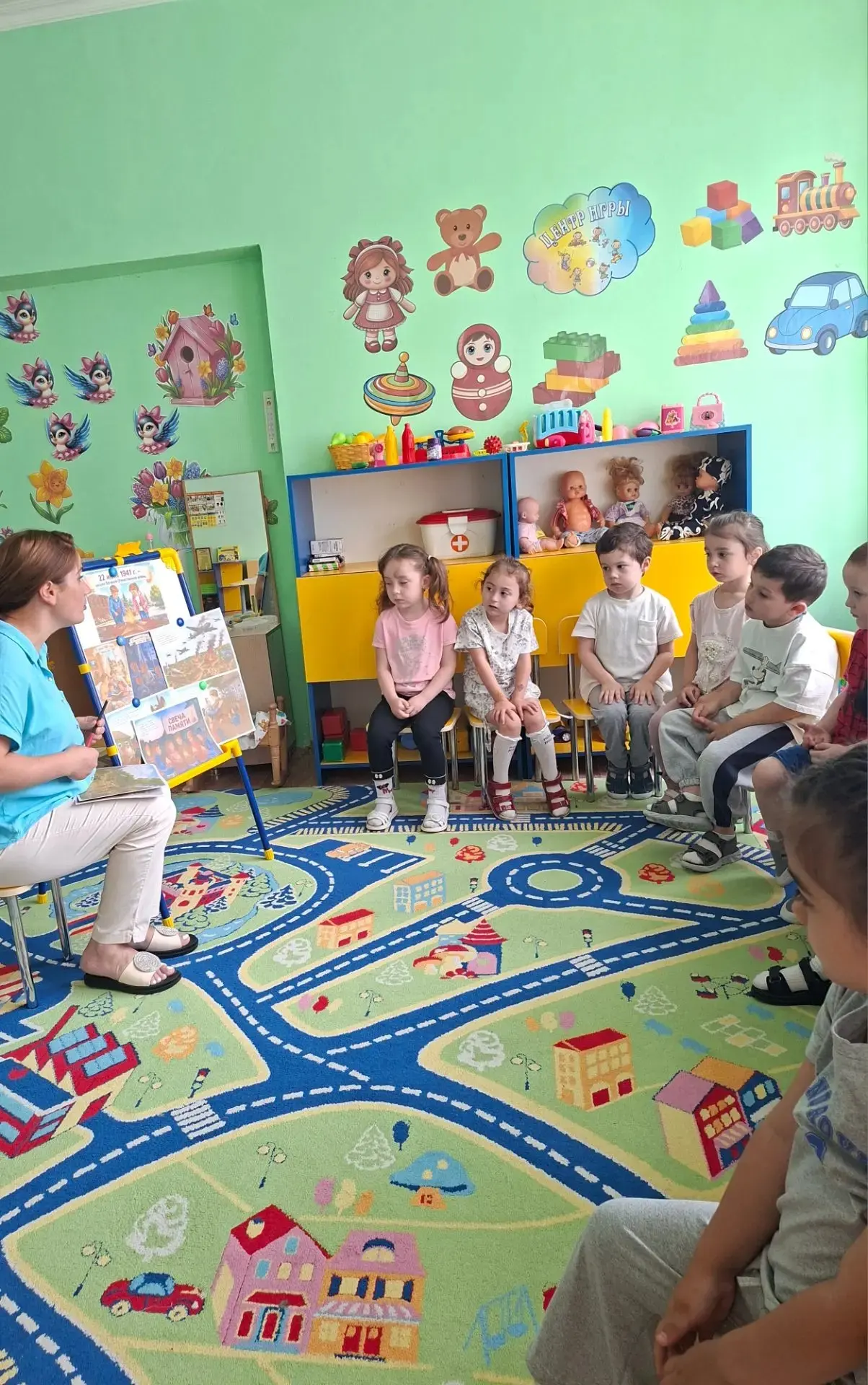 Средняя группа "Черепашка"
Воспитатель: А.А. Канаметова