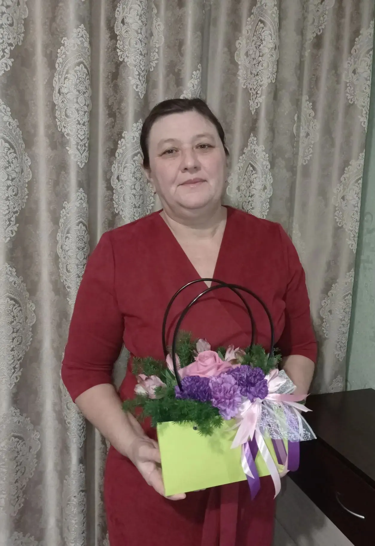 Коллектив МБУ ДО "СШ"Нарат" поздравляет с днем рождения медсестру Мингазову Язилю Ибраг...