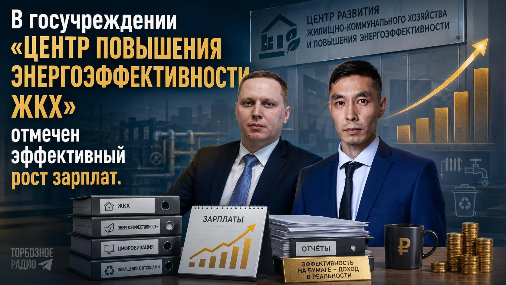 В госучреждении «Центр повышения энергоэффективности ЖКХ» отмечен эффективный рост зарп...