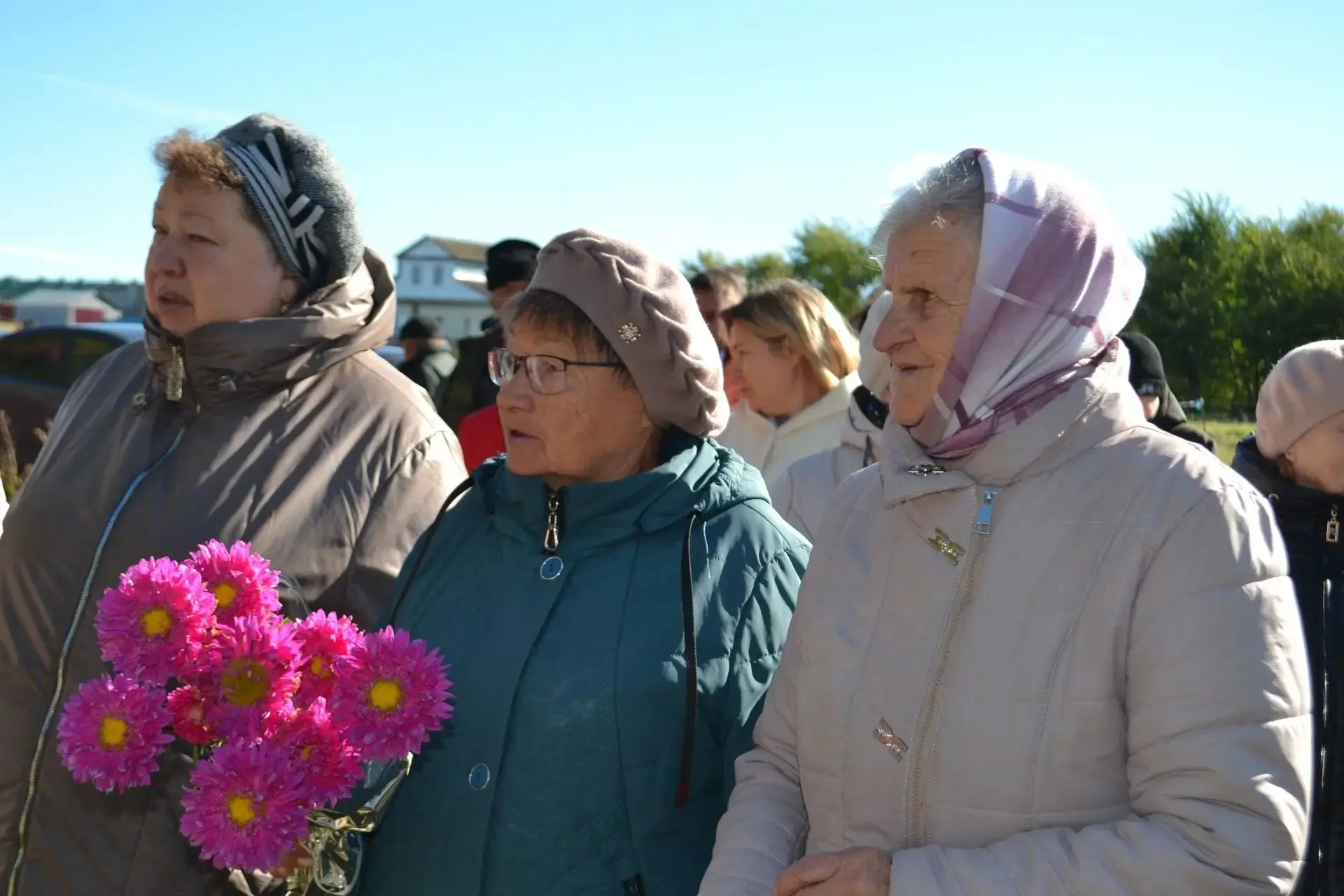 Вчера в селе Новое Никулино состоялось открытие мемориального комплекса в память о земл...