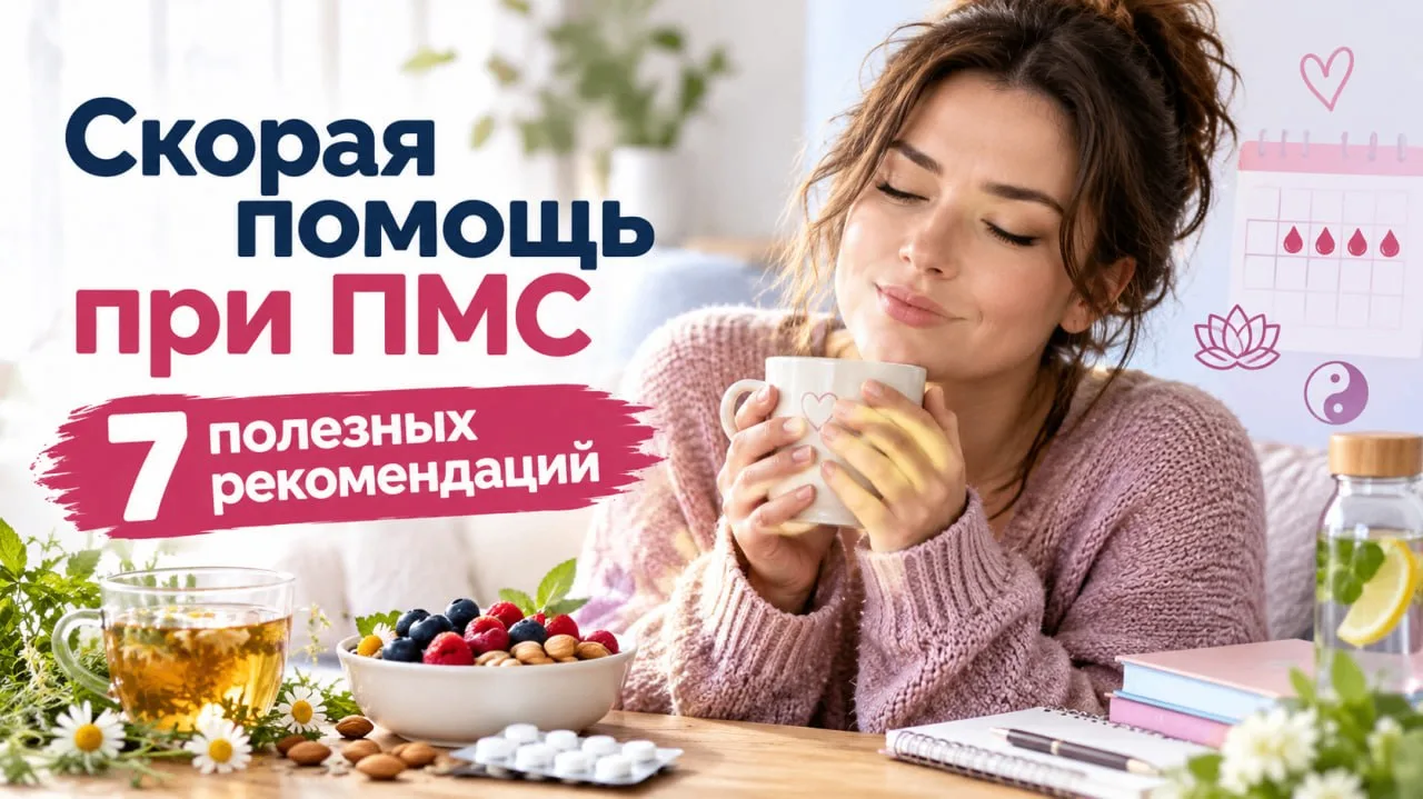 Скорая помощь при ПМС — 7 полезных рекомендаций