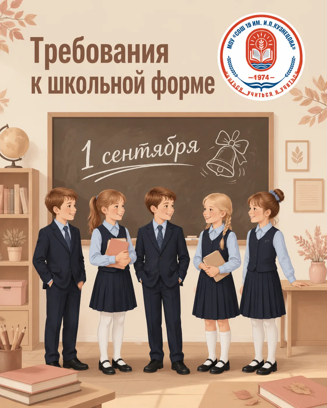 Требования к школьной форме.

📢 В преддверии начала нового учебного года просьба ознакомиться с пра