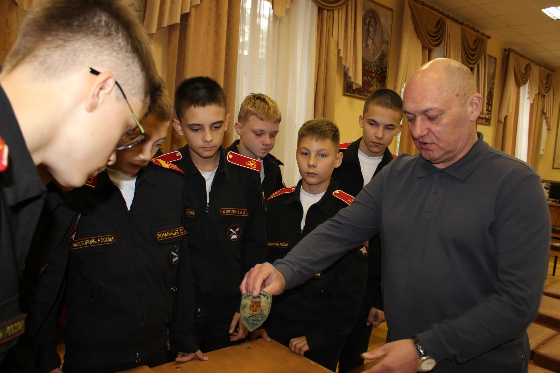 Беседа с героем