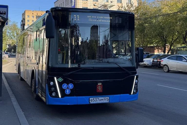 В Красноярске полностью перешли на газомоторные автобусы