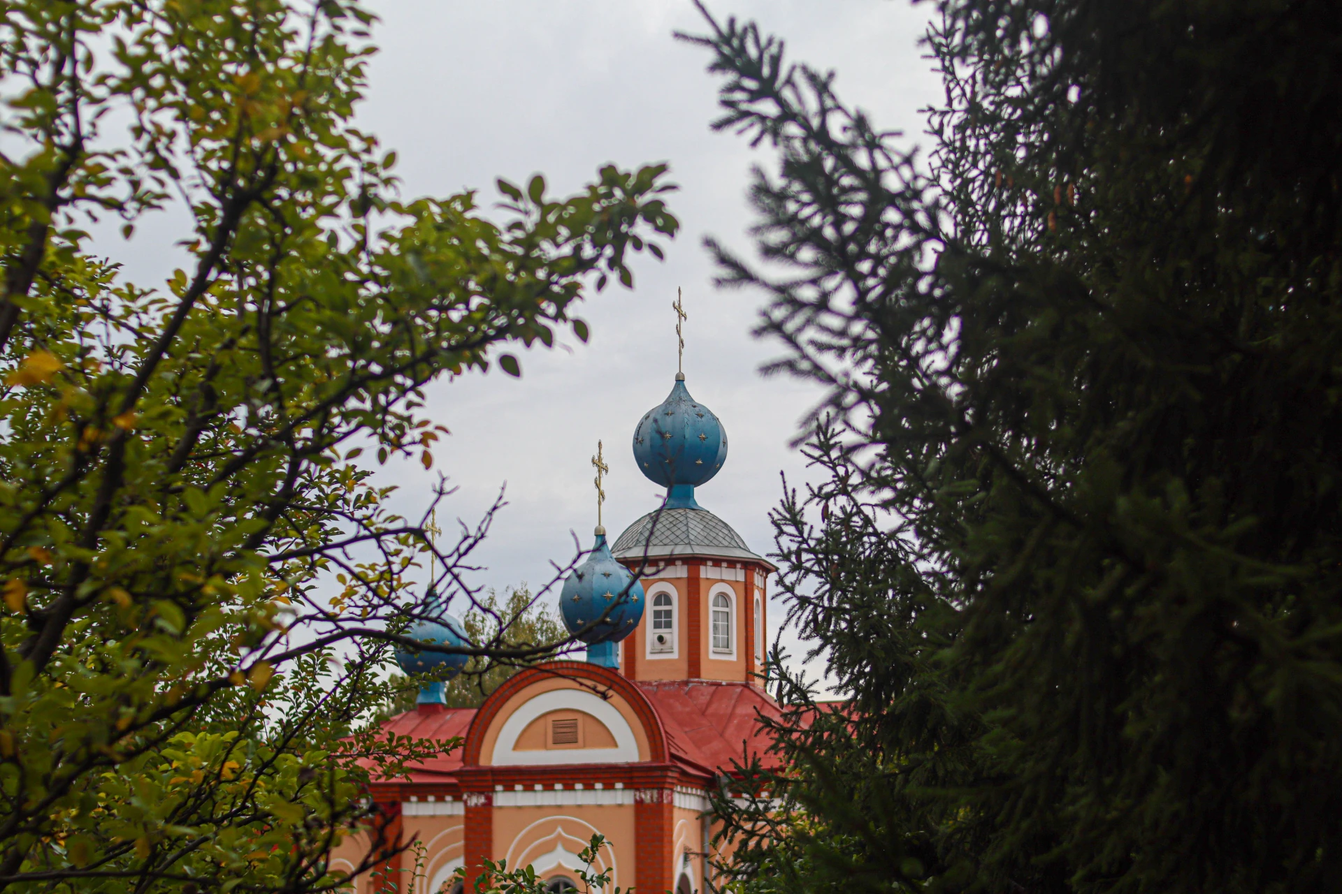 ⛪ Осенний разуменский Свято-Владимирский храм 🍂