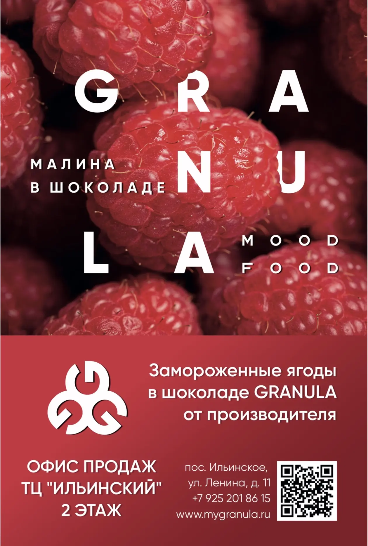 GRANULA: замороженные ягоды в шоколаде — наш новый продукт из сегмента ЗОЖ и премиум-сл...