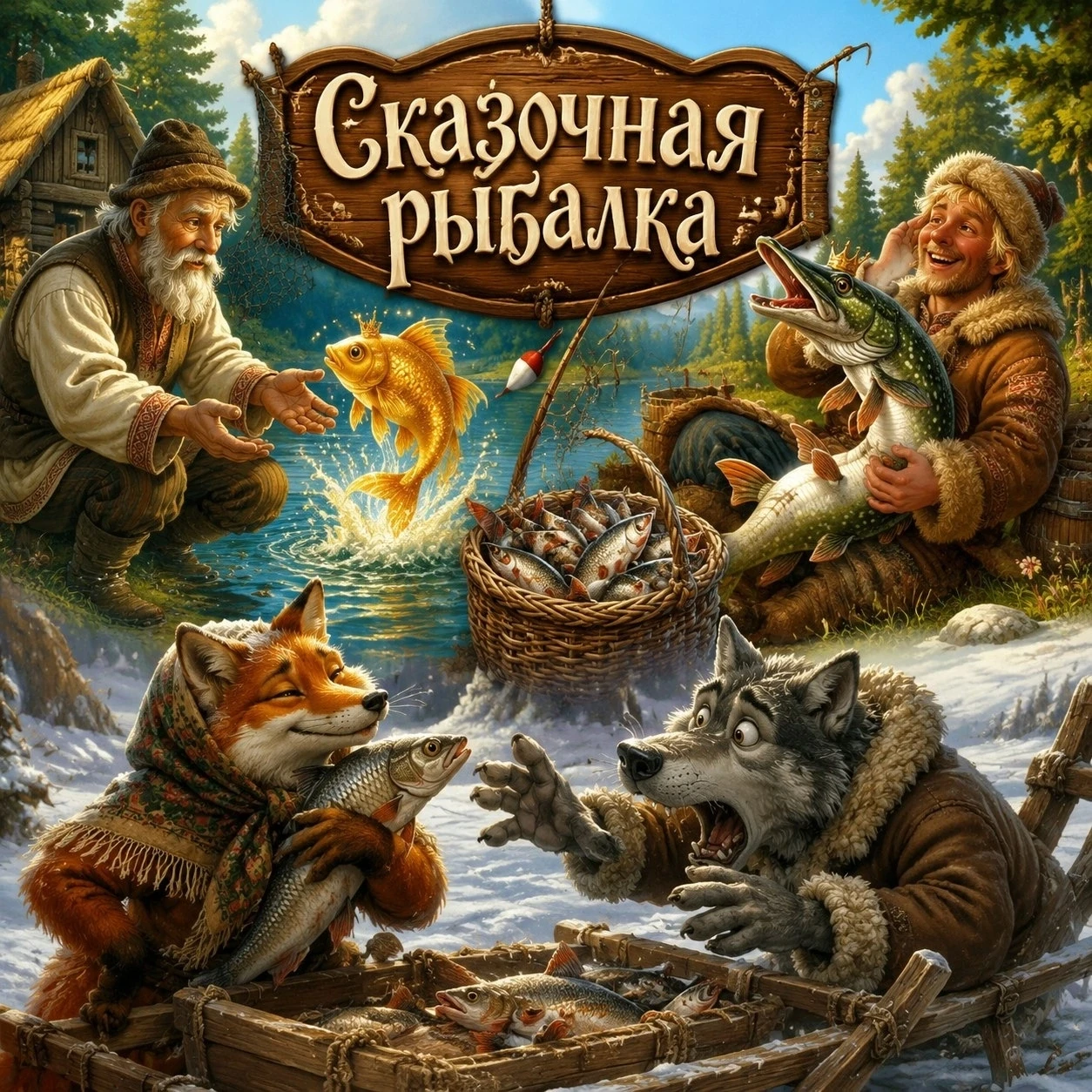 🎣 Сказочный улов: как День рыбака возвращает нас в детство! ✨

Каждый из нас вырос на сказках, где 