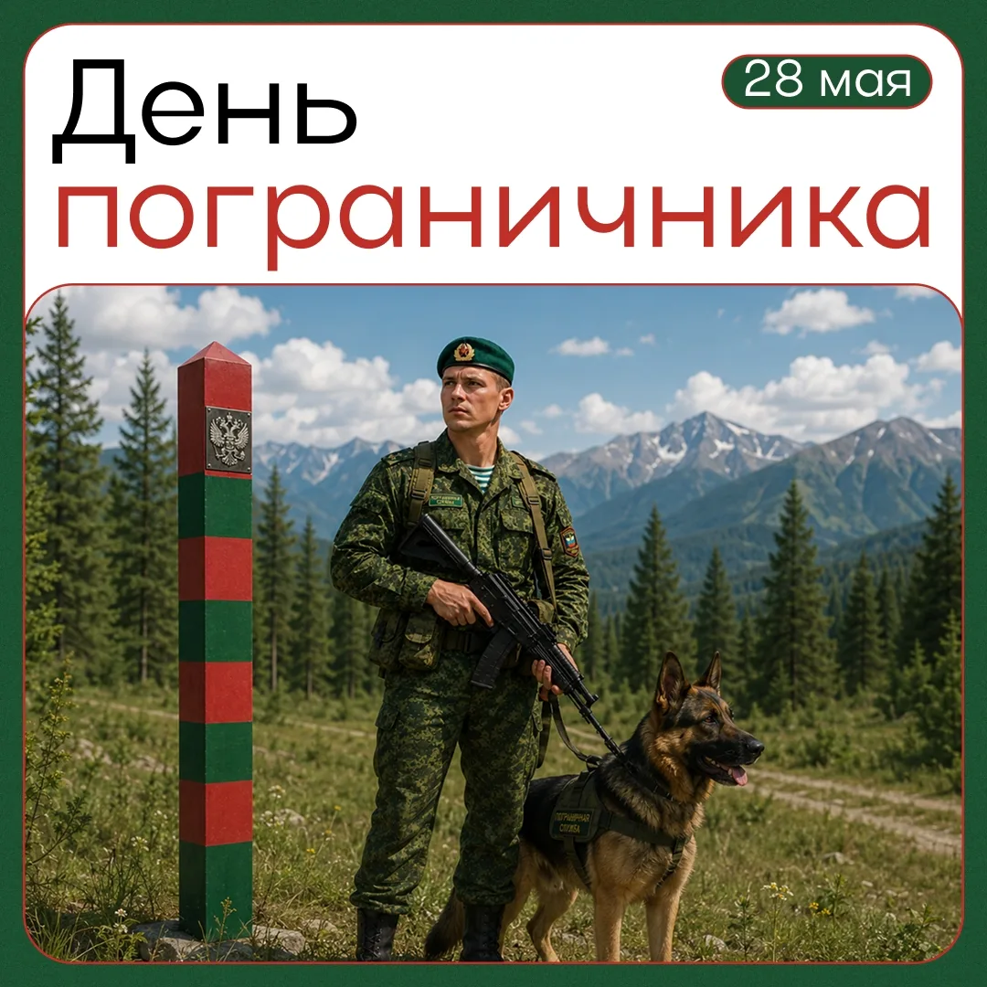 🫡 День пограничника — праздник мужества, чести и беззаветной преданности Родине!

Сегодня день тех,