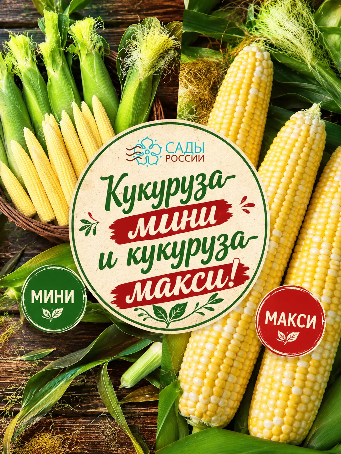 🌽 Мини или макси? А зачем выбирать, если можно вырастить обе!