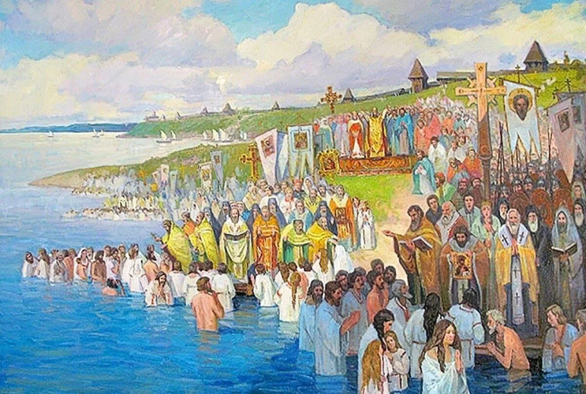 🇷🇺 Русский народ окрестил князя Владимира «Владимиром Красно Солнышко». Это был солнечный человек!