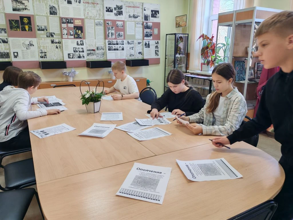 💫Сегодня в корпусе Сокольники состоялась военно-патриотическая исследовательская игра на тему «Моско
