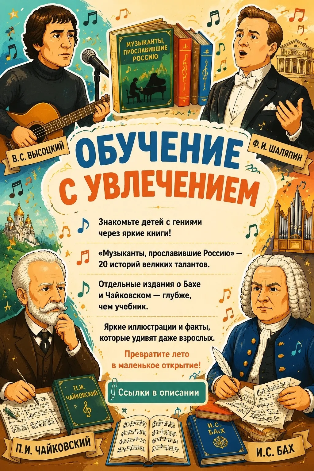 🎼 Рубрика «ОБУЧЕНИЕ С УВЛЕЧЕНИЕМ» 
Преподаватель: Магомедова Юлия Анатольевна
 
🎵 Лето с пользой: 