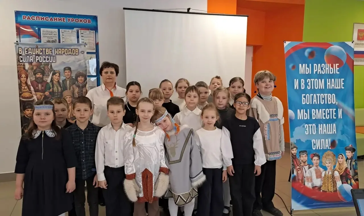 В 28-й прошёл фестиваль детских национальных песен «Единством сильна Россия» 🇷🇺  Наша страна многона