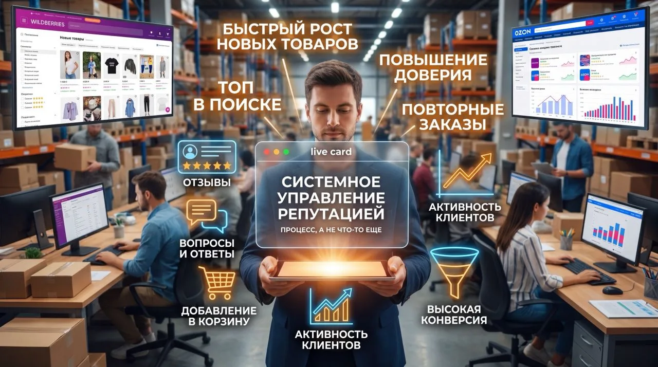 🚀 Репутация на маркетплейсе = ваши продажи