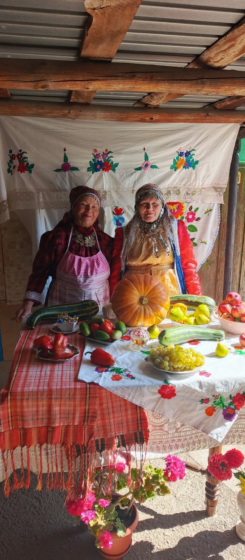🍁Осенний урожай (сизьыл будэтэм емыш ес) Камилы Ардувановой фольклорный коллектив Удму...