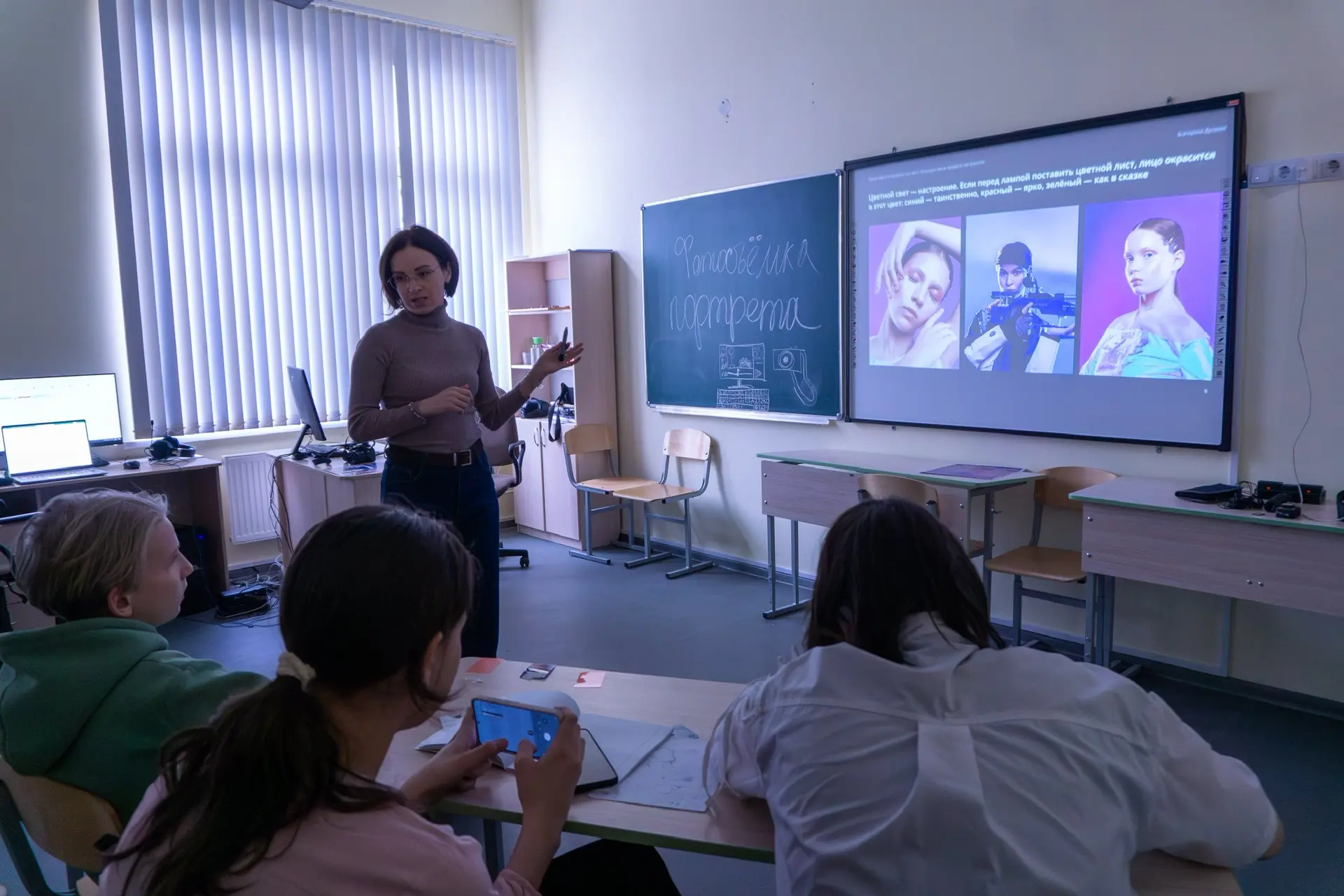 Вторая неделя Медиафестиваля школы на Глеба Успенского прошла в формате практических мастер‑классов 