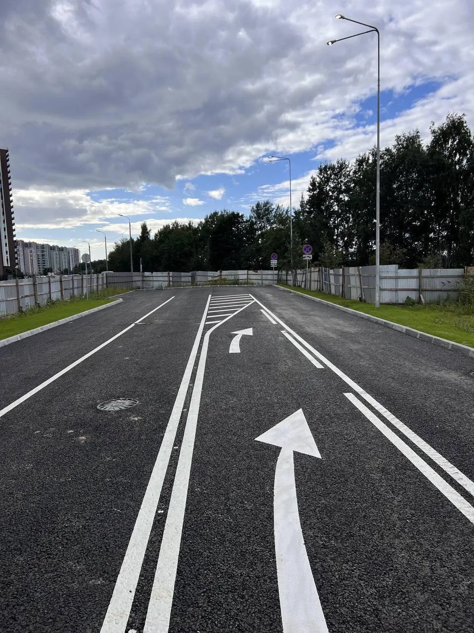 🚧 Завершено строительство нового участка Арцеуловской аллеи