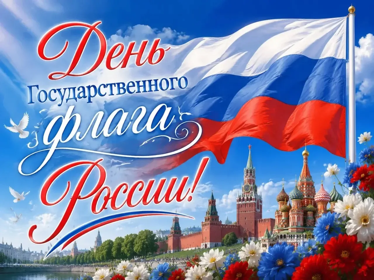 🎉 С Днём Государственного флага Российской Федерации! 🇷🇺