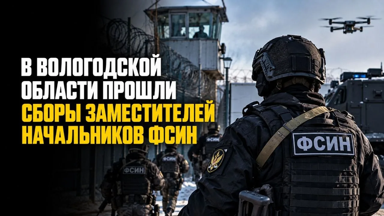 В ВОЛОГОДСКОЙ ОБЛАСТИ ПРОШЛИ СБОРЫ ЗАМЕСТИТЕЛЕЙ НАЧАЛЬНИКОВ ФСИН