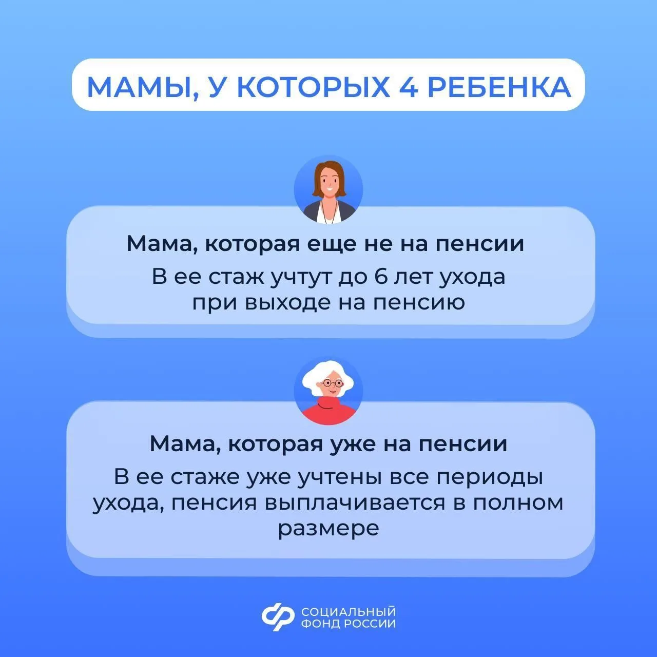 Как периоды ухода за детьми влияют на страховой стаж женщин?  ✅ С 2026 года снимаются ограничения по
