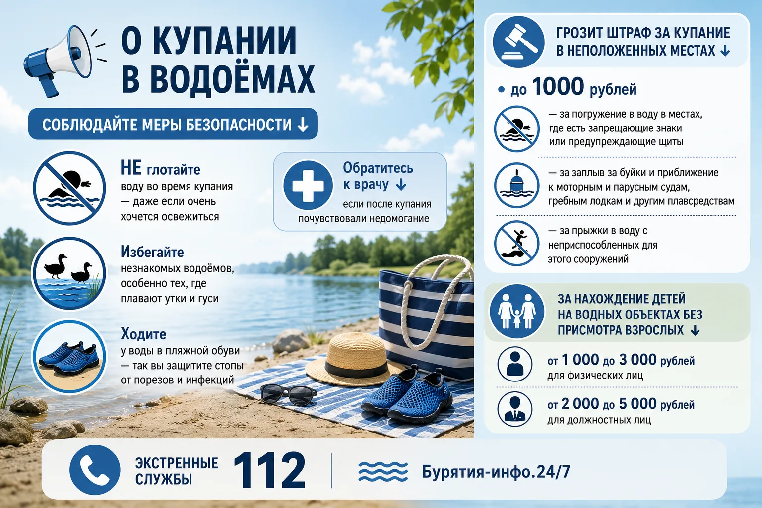📣О купании
