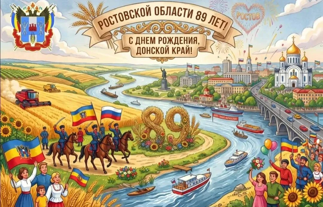 С Днём рождения, Донской край!
