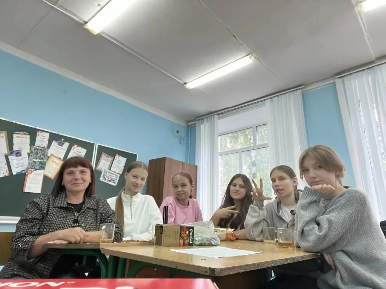 💥Встреча поколений в 9 «Б»💥