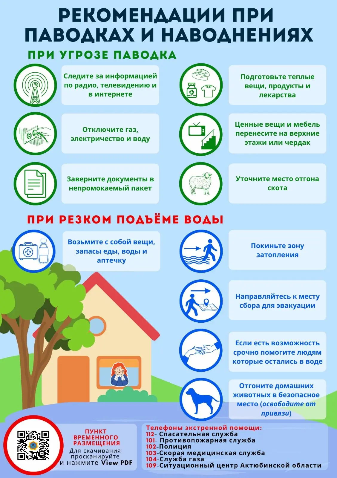 📌Меры пожарной безопасности при паводке!

В летний период времени от дождей уровень воды в водоёмах