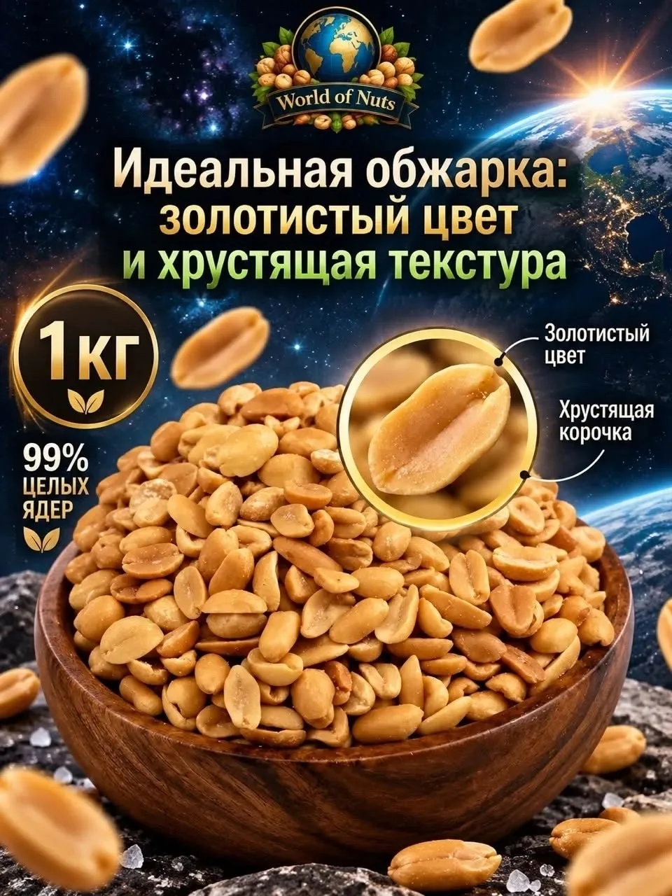 Соленый арахис