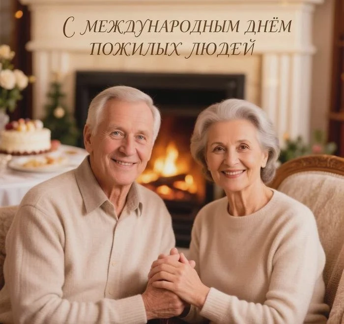 💐 Пожилых людей чествуют 1 октября