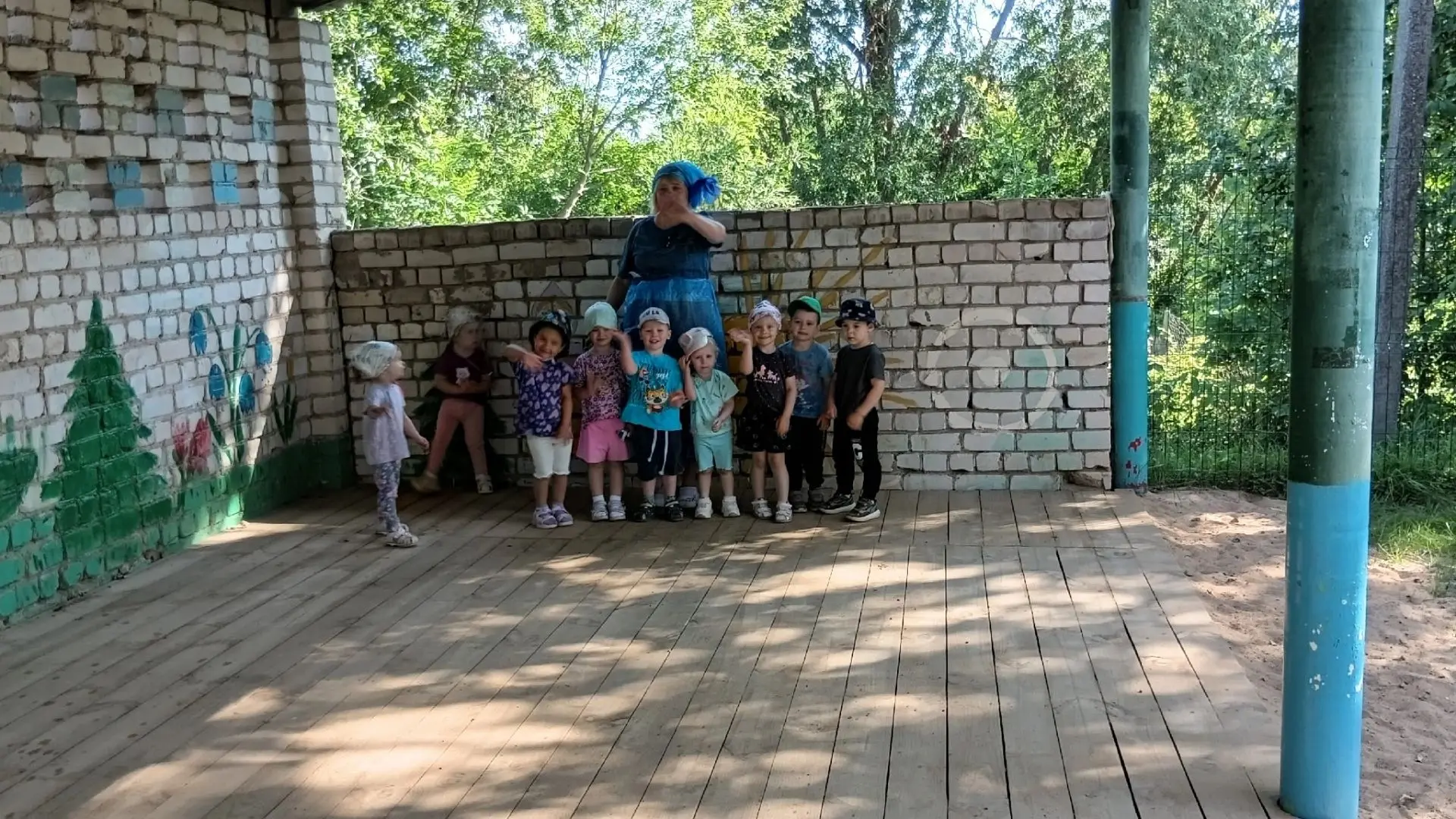 ☁️ **Сегодня в группе раннего возраста прошло увлекательное развлечение «В гости Тучка ...