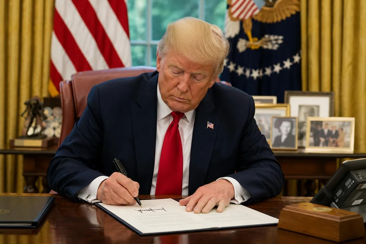 Трамп подписал указ о переименовании озера Онтарио в озеро Америка.